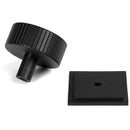 From The Anvil - Judd Cabinet Knob - 38mm (Square) - Matt Black - 50432 - Choice Handles