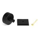 From The Anvil - Judd Cabinet Knob - 38mm (Square) - Matt Black - 50432 - Choice Handles