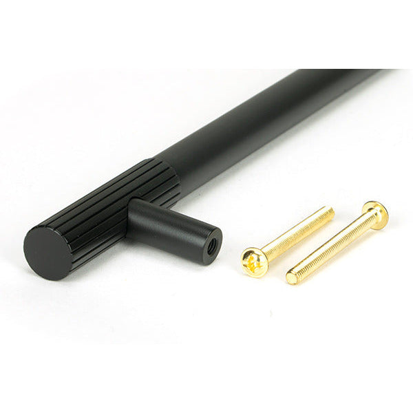 From The Anvil - Judd Pull Handle - Large - Matt Black - 50435 - Choice Handles