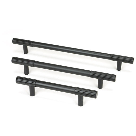 From The Anvil - Judd Pull Handle - Large - Matt Black - 50435 - Choice Handles