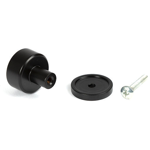 From The Anvil - Kelso Cabinet Knob - 25mm (Plain) - Aged Bronze - 50436 - Choice Handles