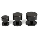 From The Anvil - Kelso Cabinet Knob - 25mm (Plain) - Aged Bronze - 50436 - Choice Handles