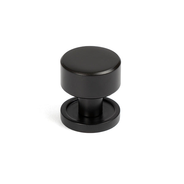 From The Anvil - Kelso Cabinet Knob - 25mm (Plain) - Aged Bronze - 50436 - Choice Handles