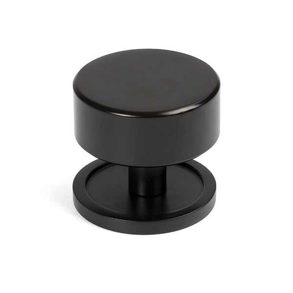 From The Anvil - Kelso Cabinet Knob - 38mm (Plain) - Aged Bronze - 50442 - Choice Handles
