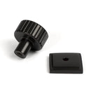 From The Anvil - Judd Cabinet Knob - 25mm (Square) - Aged Bronze - 50450 - Choice Handles