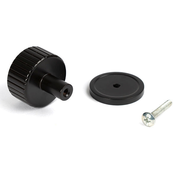 From The Anvil - Judd Cabinet Knob - 32mm (Plain) - Aged Bronze - 50451 - Choice Handles