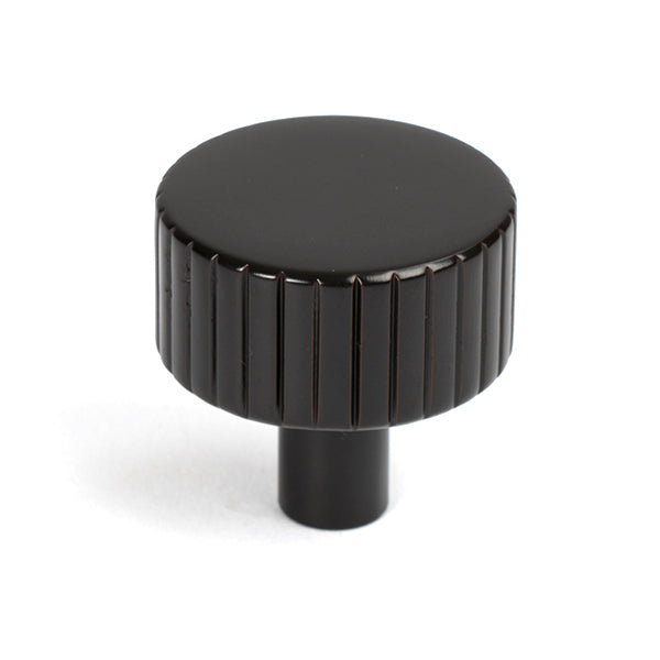 From The Anvil - Judd Cabinet Knob - 32mm (No rose) - Aged Bronze - 50452 - Choice Handles