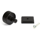 From The Anvil - Judd Cabinet Knob - 32mm (Square) - Aged Bronze - 50453 - Choice Handles