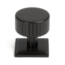 From The Anvil - Judd Cabinet Knob - 32mm (Square) - Aged Bronze - 50453 - Choice Handles