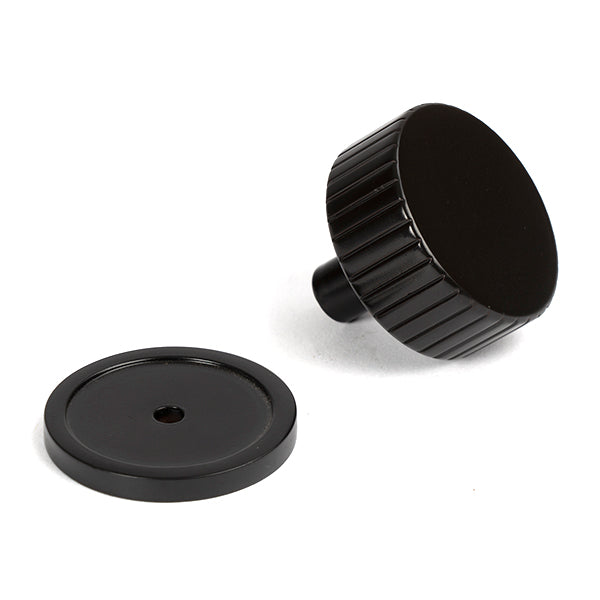 From The Anvil - Judd Cabinet Knob - 38mm (Plain) - Aged Bronze - 50454 - Choice Handles