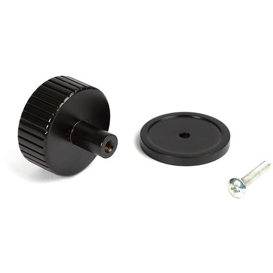 From The Anvil - Judd Cabinet Knob - 38mm (Plain) - Aged Bronze - 50454 - Choice Handles