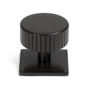 From The Anvil - Judd Cabinet Knob - 38mm (Square) - Aged Bronze - 50456 - Choice Handles