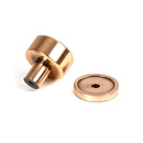 From The Anvil - Kelso Cabinet Knob - 25mm (Plain) - Polished Bronze - 50460 - Choice Handles