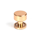 From The Anvil - Kelso Cabinet Knob - 25mm (Plain) - Polished Bronze - 50460 - Choice Handles