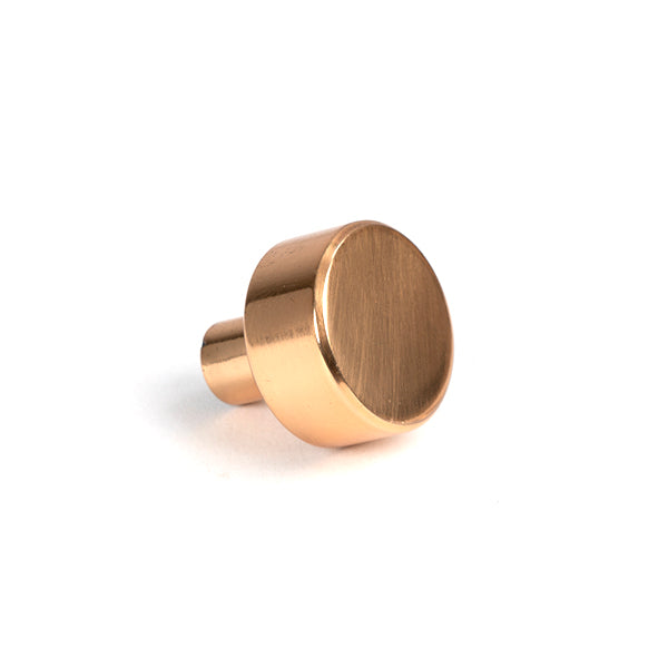 From The Anvil - Kelso Cabinet Knob - 25mm (No rose) - Polished Bronze - 50461 - Choice Handles