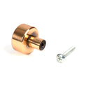 From The Anvil - Kelso Cabinet Knob - 25mm (No rose) - Polished Bronze - 50461 - Choice Handles