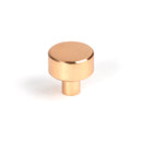 From The Anvil - Kelso Cabinet Knob - 25mm (No rose) - Polished Bronze - 50461 - Choice Handles