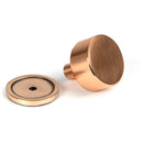 From The Anvil - Kelso Cabinet Knob - 32mm (Plain) - Polished Bronze - 50463 - Choice Handles