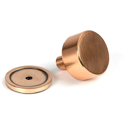 From The Anvil - Kelso Cabinet Knob - 32mm (Plain) - Polished Bronze - 50463 - Choice Handles