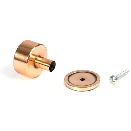 From The Anvil - Kelso Cabinet Knob - 32mm (Plain) - Polished Bronze - 50463 - Choice Handles