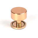From The Anvil - Kelso Cabinet Knob - 32mm (Plain) - Polished Bronze - 50463 - Choice Handles