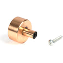 From The Anvil - Kelso Cabinet Knob - 32mm (No rose) - Polished Bronze - 50464 - Choice Handles