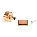 From The Anvil - Kelso Cabinet Knob - 32mm (Square) - Polished Bronze - 50465 - Choice Handles