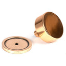 From The Anvil - Kelso Cabinet Knob - 38mm (Plain) - Polished Bronze - 50466 - Choice Handles