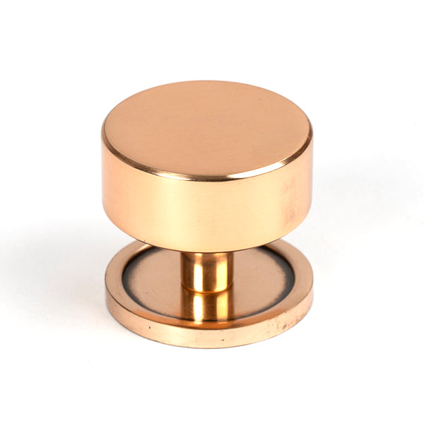 From The Anvil - Kelso Cabinet Knob - 38mm (Plain) - Polished Bronze - 50466 - Choice Handles
