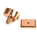 From The Anvil - Kelso Cabinet Knob - 38mm (Square) - Polished Bronze - 50468 - Choice Handles