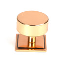 From The Anvil - Kelso Cabinet Knob - 38mm (Square) - Polished Bronze - 50468 - Choice Handles