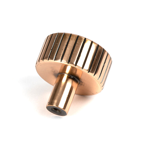 From The Anvil - Judd Cabinet Knob - 32mm (No rose) - Polished Bronze - 50476 - Choice Handles