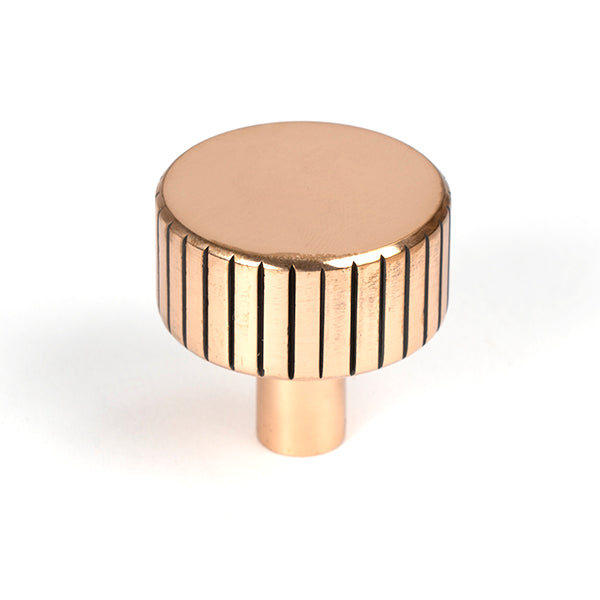 From The Anvil - Judd Cabinet Knob - 32mm (No rose) - Polished Bronze - 50476 - Choice Handles