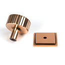 From The Anvil - Judd Cabinet Knob - 32mm (Square) - Polished Bronze - 50477 - Choice Handles