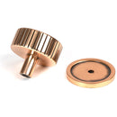 From The Anvil - Judd Cabinet Knob - 38mm (Plain) - Polished Bronze - 50478 - Choice Handles