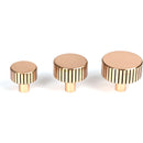 From The Anvil - Judd Cabinet Knob - 38mm (No rose) - Polished Bronze - 50479 - Choice Handles