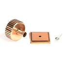 From The Anvil - Judd Cabinet Knob - 38mm (Square) - Polished Bronze - 50480 - Choice Handles