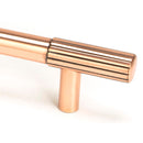From The Anvil - Judd Pull Handle - Small - Polished Bronze - 50481 - Choice Handles