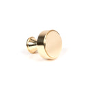 From The Anvil - Scully Cabinet Knob - 25mm - Polished Brass - 50484 - Choice Handles