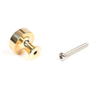 From The Anvil - Scully Cabinet Knob - 25mm - Polished Brass - 50484 - Choice Handles