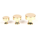 From The Anvil - Scully Cabinet Knob - 25mm - Polished Brass - 50484 - Choice Handles