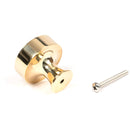 From The Anvil - Scully Cabinet Knob - 38mm - Polished Brass - 50486 - Choice Handles