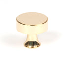 From The Anvil - Scully Cabinet Knob - 38mm - Polished Brass - 50486 - Choice Handles