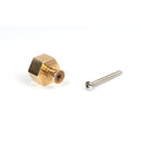 From The Anvil - Kahlo Cabinet Knob - 25mm - Polished Brass - 50487 - Choice Handles