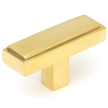 From The Anvil - Scully T-Bar - Polished Brass - 50490 - Choice Handles