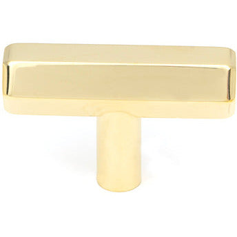 From The Anvil - Kahlo T-Bar - Polished Brass - 50491 - Choice Handles