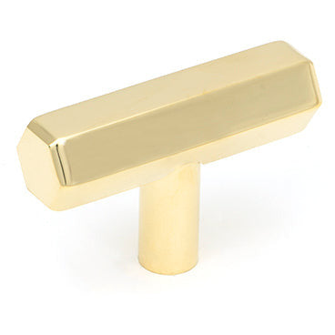 From The Anvil - Kahlo T-Bar - Polished Brass - 50491 - Choice Handles