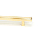 From The Anvil - Scully Pull Handle - Small - Polished Brass - 50492 - Choice Handles
