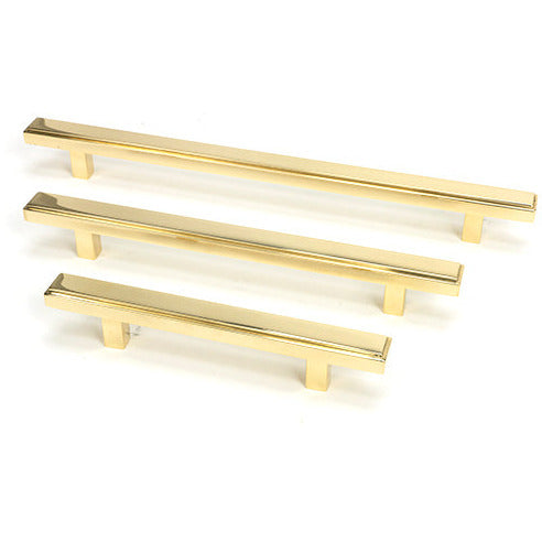 From The Anvil - Scully Pull Handle - Medium - Polished Brass - 50493 - Choice Handles