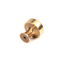 From The Anvil - Scully Cabinet Knob - 25mm - Aged Brass - 50498 - Choice Handles